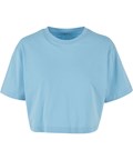 T-shirt court oversize femme