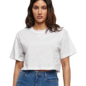 T-shirt court oversize femme