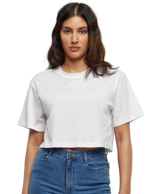 T-shirt court oversize femme